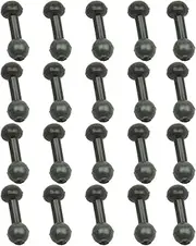 Fishing Beads - Fishing Lure Beads,Soft Rubber Tackle, Bait Eggs for Saltwater Freshwater Crappie Salmon Carp Trout