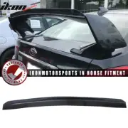 Fits 15-21 Subaru WRX STi Top Gurney Flap Add-On Trunk Spoiler Wing Transparent (for: Subaru)