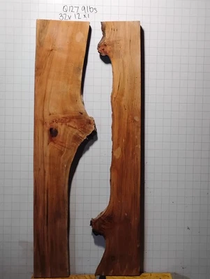 Q127 Spalted Maple Live Edge 32x12x1 DIY Epoxy River Table 8%mc