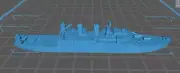 USS Curtis - United States Navy - USN - Wargaming - Axis & Allies