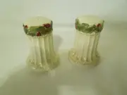 Amacan Porcelain Salt & Pepper Shaker Set Piller Design No. 442719 NEW!