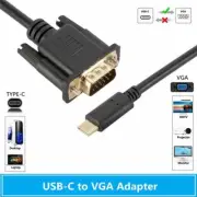 USB C 3.1 TO VGA Cable USB Type C USB-C To VGA Male Converter Adapter Cable