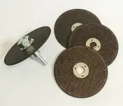 5-PC. 3" Cut-Off Wheel With Mandrel