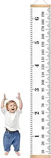 Growth Chart for Kids | Decorative Height Chart,Growth Tracker with Lanyard Removable Reusable for Home Decor Interior Playroom Parenting Tool Baby Room