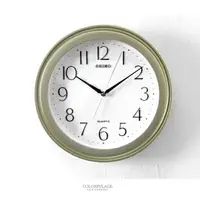 在飛比找樂天市場購物網優惠-SEIKO精工掛鐘 時尚淺綠時鐘【NG34】柒彩年代