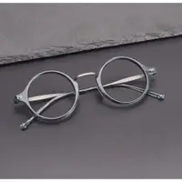 在飛比找蝦皮商城精選優惠-玳瑁色板材眼鏡框圓形藝文古風眼鏡框ARLT5927可配眼鏡