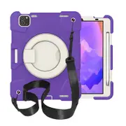 Nevenka iPad Case For iPad Air 5 with 360 Swivel Stand-Catharanthus Roseus