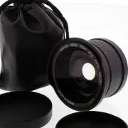 Wide angle .42X Fisheye Lens for Nikon DSLR Camera D7000 D5100 D5000 D3100 D3000