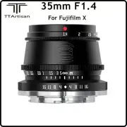 TTArtisan 35mm F1.4 APS-C Manual Focus Lens for Fujifilm X Fuji X-A10 X-A20 X-A3