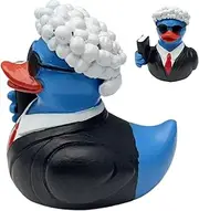 Resin Duck Statue | Lawyer Duck Ornament for Desk - Cute Animal Sculpture for Home Shelf Desk Living Room Bedroom Kitchen Nursery Car Dashboard Bookshelf Table