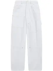 [Marant ÉToile] Marant ÉToile-Jeans Ophra Con Gamba Ampia In Denim Sottile-Donna 36 FR