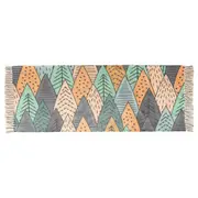 Nordic Design Tassel Bedside Area Rug Bedroom floor Runner Mat Carpet Rug Home Decor