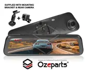 9.6" 1080P Rear View Mirror Dash Reverse Camera For Mitsubishi Triton Ute MN ML