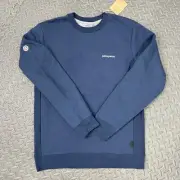 Patagonia Sweatshirt Sz Small Mens Sz Medium Womens Fitz Roy Icon Uprisal Blue