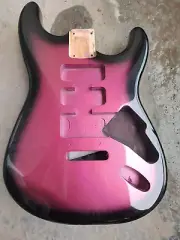 STRATOCASTER 2 Alder Guitar Body purple