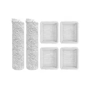 For H100 Pro Wet and Dry Robot Vacuum Cleaner Part Soft Fluffy Brush Roll Hepa Filter Accessories