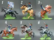 DSG Mounted Union Cavalry - Britains Herald - 54mm Painted Plastic