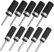 Polishing Wheel Attachment Sandpaper Sanding Stick for Rotary Tool 10pcs Set Random Color