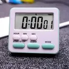 LCD Digital Display Stopwatch Alarm Clock With Flashing Light Kitchen Timer