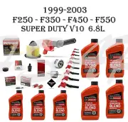 Tune Up Kit fits 2000 Ford F550 Super Duty V10 6.8L Ignition Coil DG508 FG872 (for: Ford)