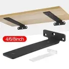 Right Angle Shelf Support Space Saving Shelf Furniture Holder Storage Rack