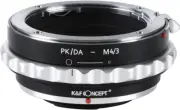 K&F Concept Lens Mount Adapter for Pentax PK/DA Lens to M4/3 Mount Camera, Fit O