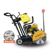 BWM 14" Road Concrete Saw -Robin EX21 7HP Engine Bonus Diamond Blade(Q350)