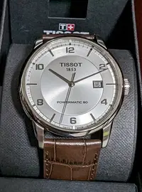 在飛比找Yahoo!奇摩拍賣優惠-天梭Luxury 全新Tissot Powermatic 8