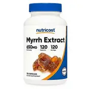 Nutricost Myrrh Extract Capsules ,650 Mg ,120 Count