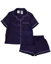 Girls 2-7 Satin Pj Set