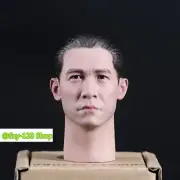 1:6 Tony Leung Chiu Wai Actor Male Head Carved Sculpt For 12''Figure Doll Body