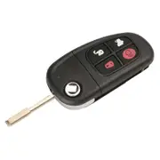 4 Buttons Remote Control Flip Car Key 315/433MHZ 4D60 Chip For Jaguar X-Type S-Type 1999-2009 XJ XJR 2002-2008 NO Word Shell Only