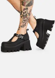 [Lamoda] Raven Answer Me Platform Mary Janes