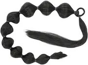 LIFKOME Long Bubble Ponytail Extension Wrap Around Wig with Hair Tie for Women Comfortable Realistic Hair Accessory for Daily Wear Parties Cosplay and More