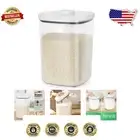 Airtight Large Food Storage Container - 10.56 Qt Kitchen Organizer with Scoop