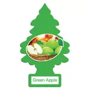 New Little Trees Air Freshener - GREEN APPLE - Car & Home & Office
