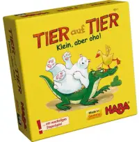 在飛比找博客來優惠-MINI動物疊疊樂（HABA 德國桌遊4911－TIER a