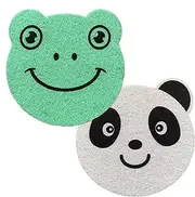 Frog Bathroom Mat - Cartoon Fog Panda Floor Mat,Funny Mats for Front Door, Bathroom Floor Mat for Kitchen, Living Room