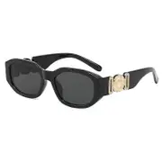 Unique Small Sunglasses Fashion Personality Medusa Head Vintage Square Goggle Sunglasses
