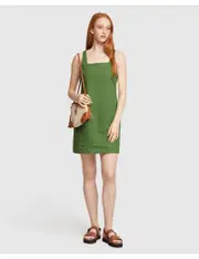 [Oxford] Oxford Lyla Linen Mini Dress 10