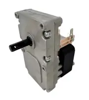Englander Stove Auger Feed Motor, 1 RPM Counter Clockwise W/Hole, PU-047040