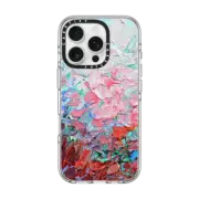 iPhone 16 Pro Clear Case MagSafe Compatible Hydrangea Garden