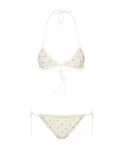 Two-piece bikini swimsuit S,L,M White