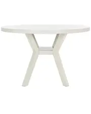 Safavieh Couture Luis Round Wooden Dining Table