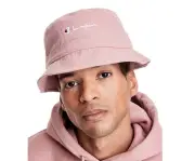 Champion Garment Washed Relaxed Bucket Unisex Caps Size L/XL, Color: Pink/Pink