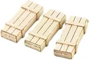 1/35 Scale Wooden Pallet Bracket for Micro Landscapes Decor DIY Scene Layout L Style