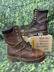 Dr. Martens Women’s MADE IN ENGLAND Aztec Crazy Horse Leather US 5, NIB, NOS