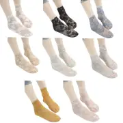Pair Women s Floral Lace Fishnet Ankle Socks Cotton Hollow Out Dress Sock
