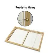 Wall Art 90cmx135cm BOHO Girl White Frame Canvas AU Stock Premium Quality ✨
