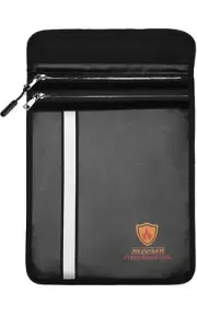 Fireproof Document Bag 15"x11" Fire Safe Bag Waterproof, Splash Resistant Pouch
